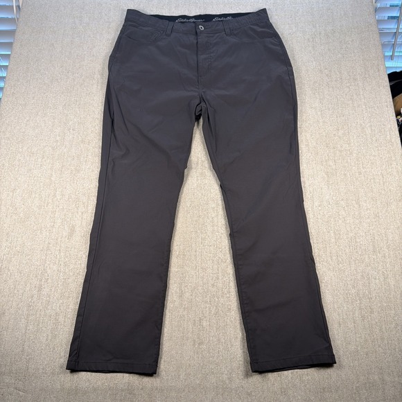 Eddie Bauer Other - Eddie Bauer Pants Mens 40x32 Outdoor Hiking Stretch Nylon 5-Pocket Casual Gray